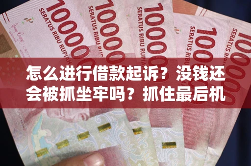 北京怎么进行借款起诉？没钱还会被抓坐牢吗？抓住最后机会！
