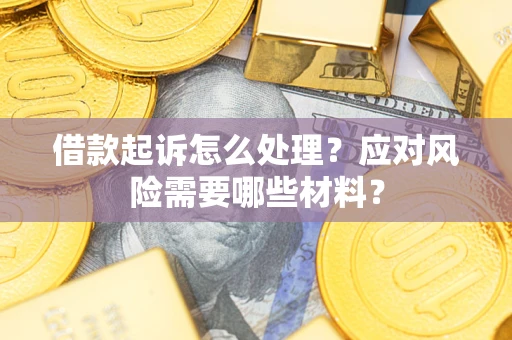 北京借款起诉怎么处理？应对风险需要哪些材料？