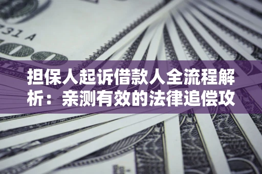 北京担保人起诉借款人全流程解析：亲测有效的法律追偿攻略