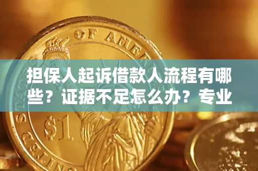 北京担保人起诉借款人流程有哪些？证据不足怎么办？专业律师解答