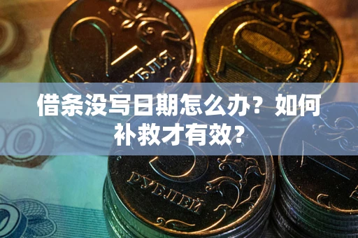 北京借条没写日期怎么办？如何补救才有效？