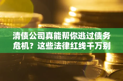 北京清债公司真能帮你逃过债务危机？这些法律红线千万别踩