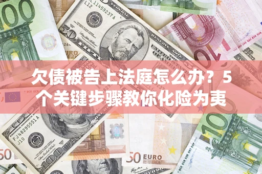 北京欠债被告上法庭怎么办？5个关键步骤教你化险为夷